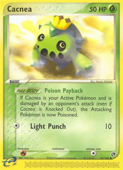 Cacnea – 57/100 Sandstorm Pokemon Trading Card