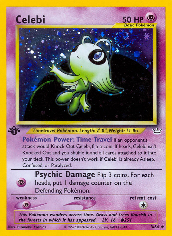 Celebi from Neo Revelation