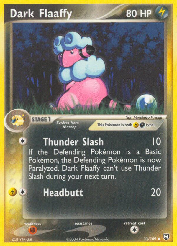 Dark Flaaffy - Team Rocket Returns Pokemon Trading Card