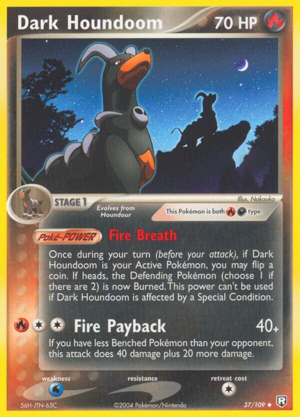 Dark Houndoom - Team Rocket Returns Pokemon Trading Card