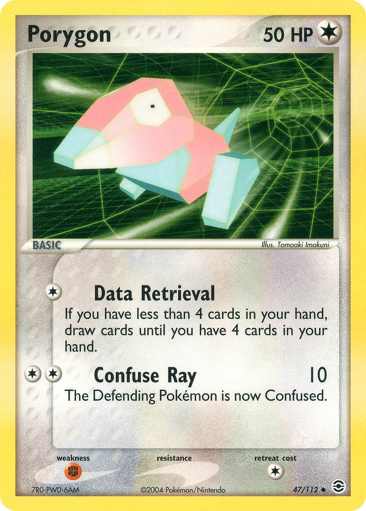 Porygon – 47/112 Fire Red Leaf Green Pokemon Trading Card