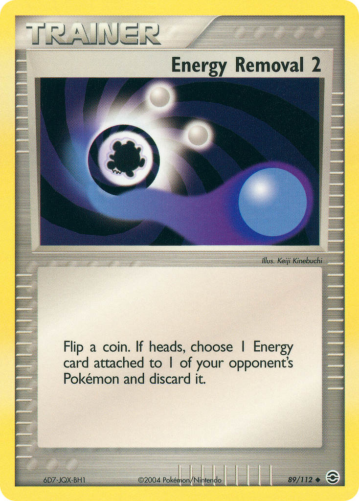 Energy Removal 2 – 89/112 Fire Red Leaf Green Pokemon Trading Card