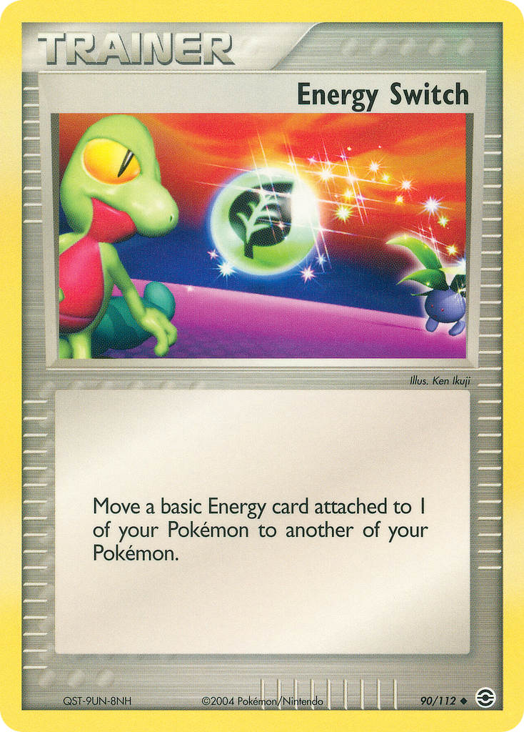 Energy Switch - Fire Red Leaf Green Pokemon Trading Card