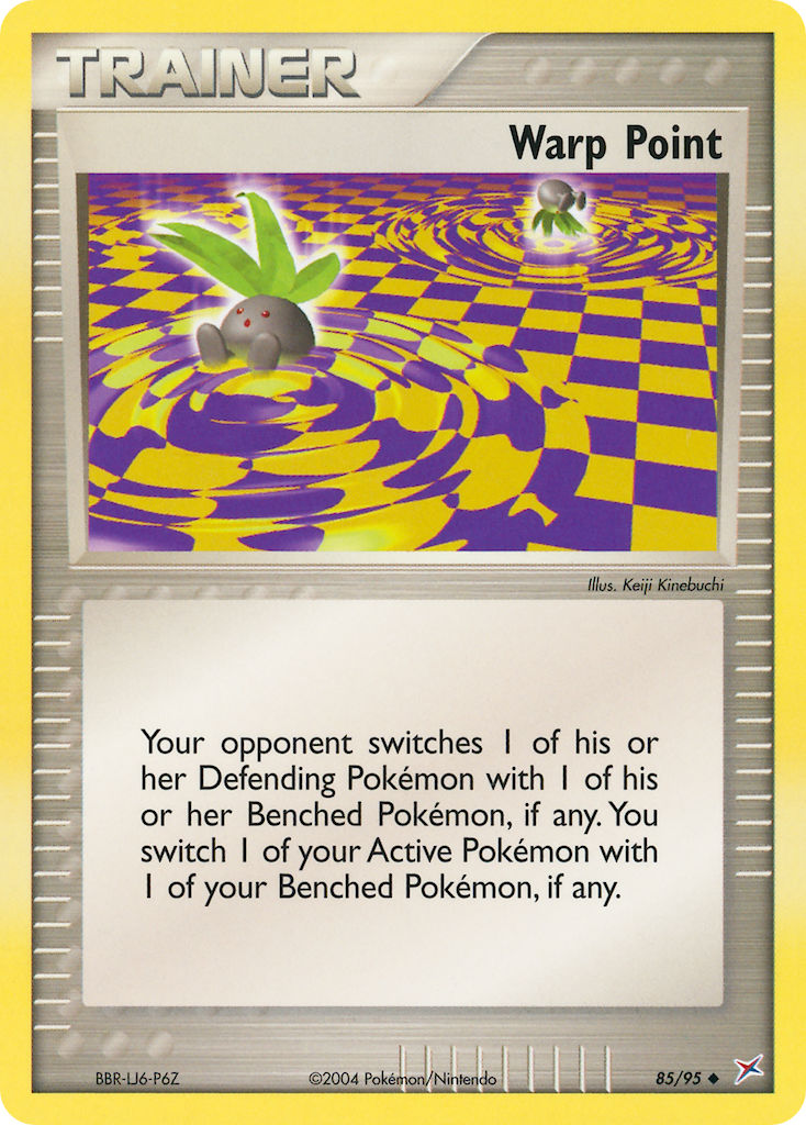 Warp Point – 85/95 Team Magma vs Team Aqua Pokemon Trading Card