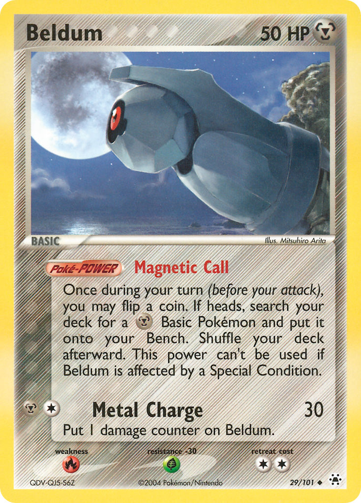 Beldum - Hidden Legends Pokemon Trading Card