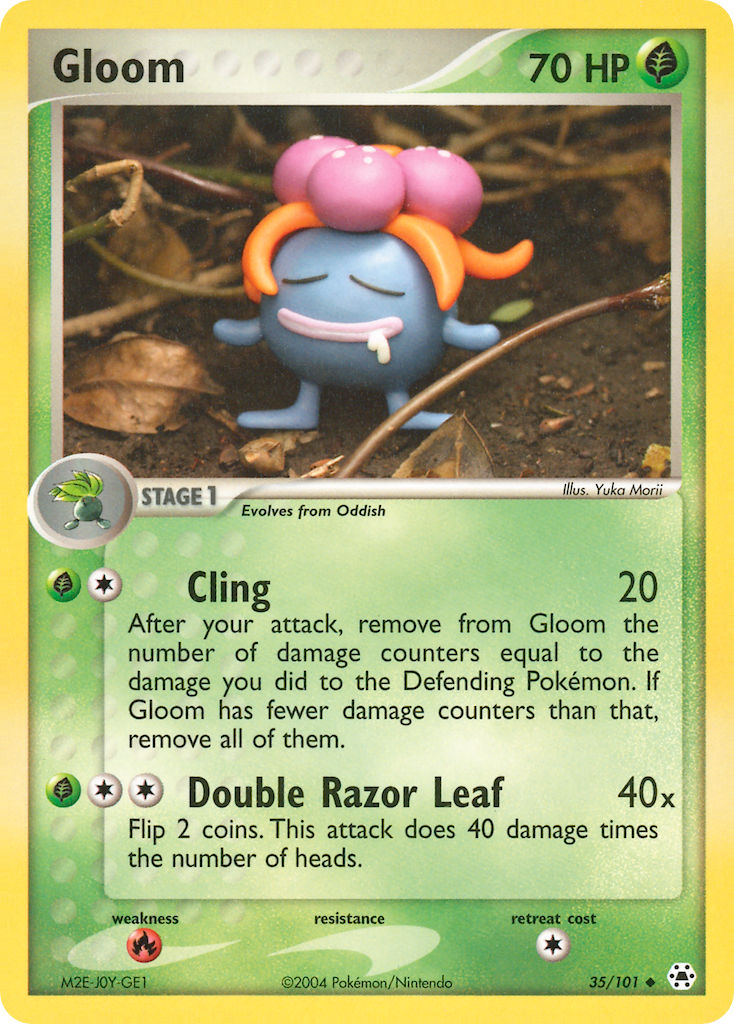 Gloom - Hidden Legends Pokemon Trading Card