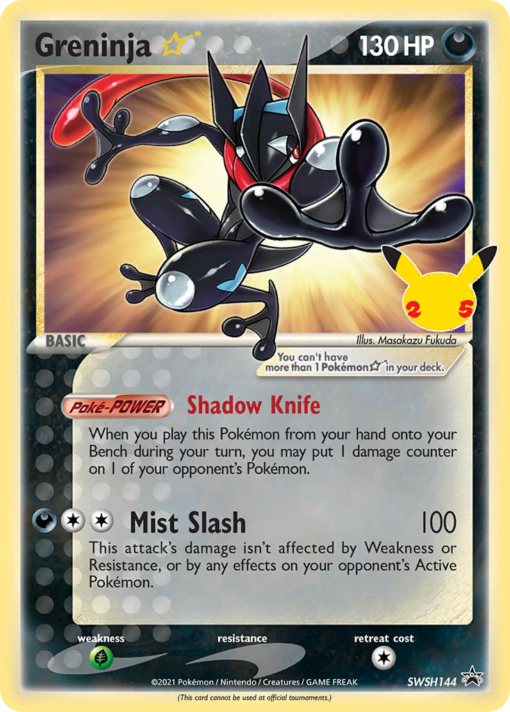 Greninja Star - Sword & Shield Promos Pokemon Trading Card