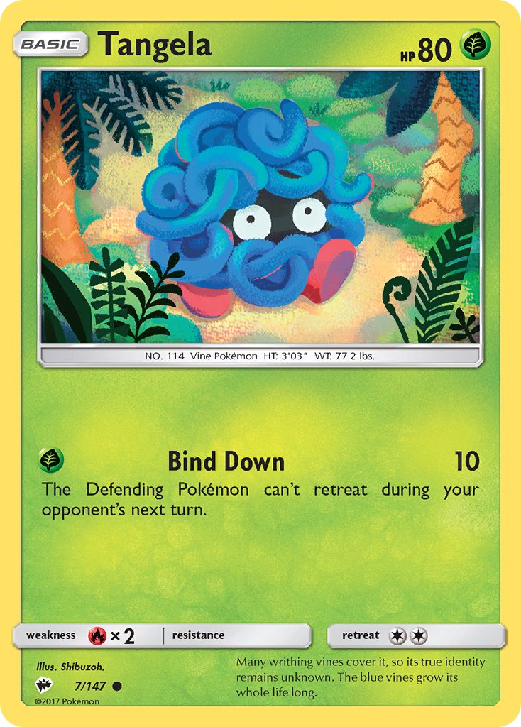 Tangela Reverse Holo
