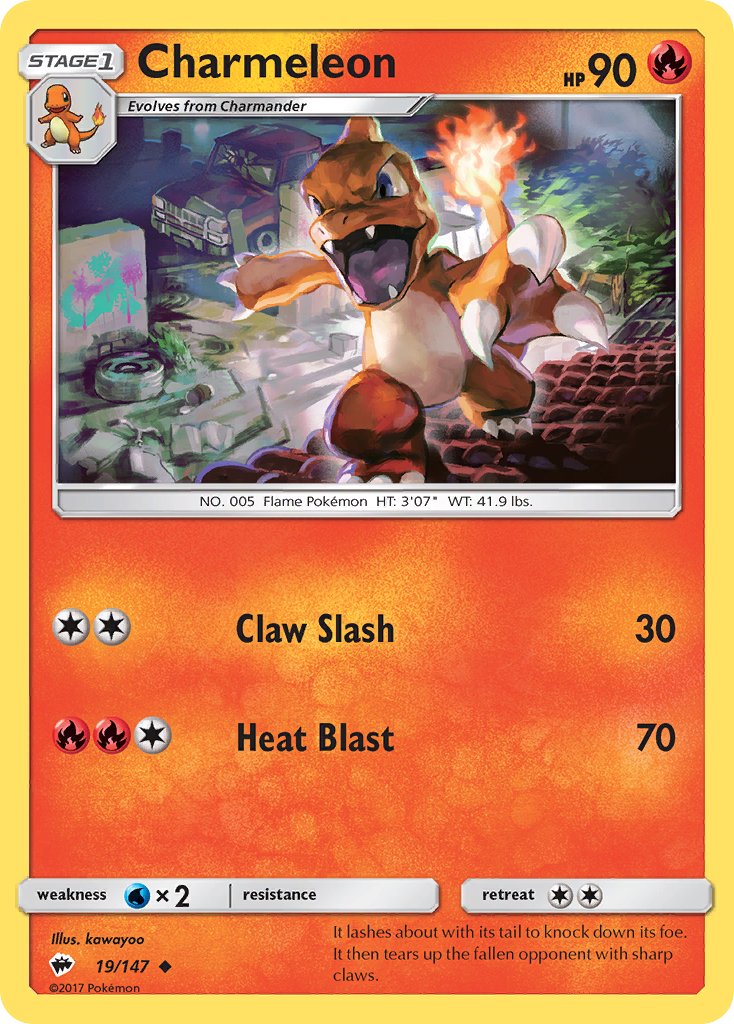 Charmeleon Reverse Holo