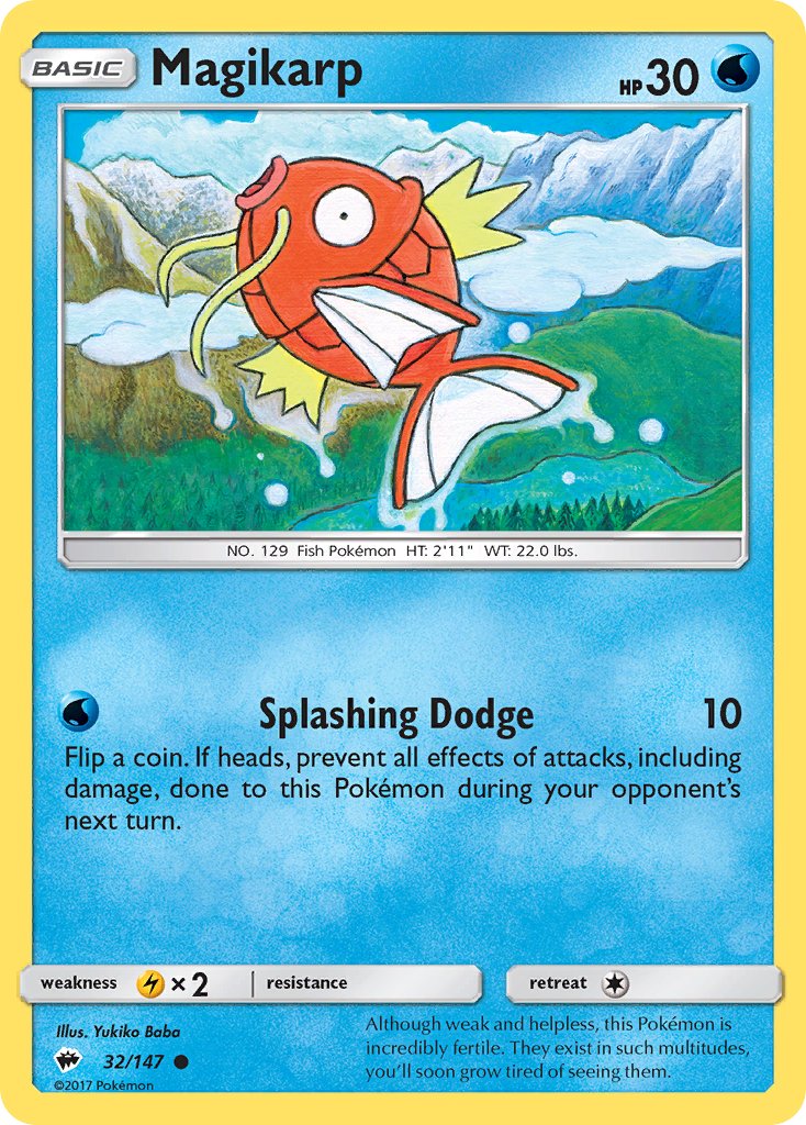 Magikarp Reverse Holo
