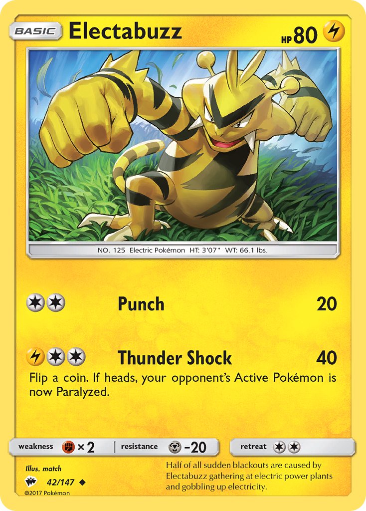 Electabuzz Reverse Holo