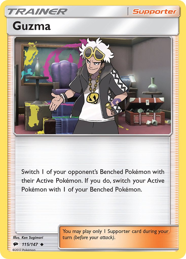 Guzma Reverse Holo