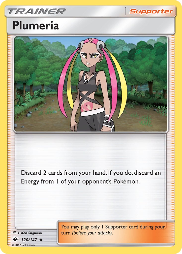 Plumeria Reverse Holo