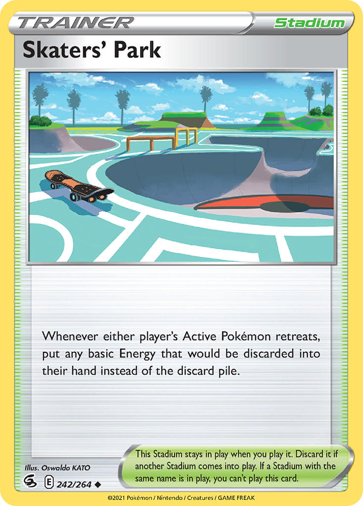 Skaters’ Park - Fusion Strike Pokemon Trading Card