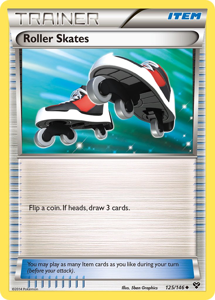 Roller Skates – 125/146 XY Pokemon Trading Card