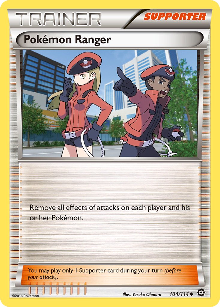 Pokémon Ranger – 104/114 Steam Siege Pokemon Trading Card