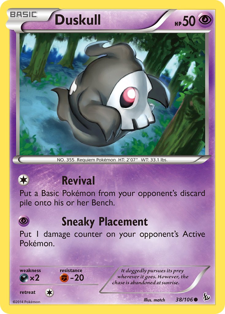 Duskull - Flashfire Pokemon Trading Card