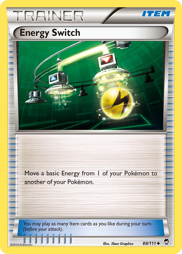 Energy Switch – 89/111 Furious Fists Pokemon Trading Card