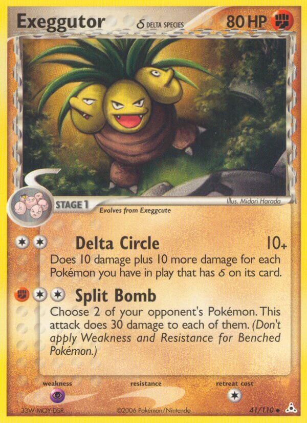 Exeggutor – 41/110 Holon Phantoms Pokemon Trading Card