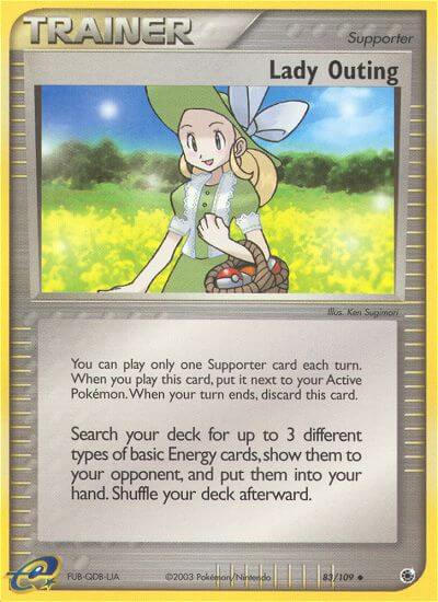 Lady Outing – 83/109 Ruby & Sapphire Pokemon Trading Card