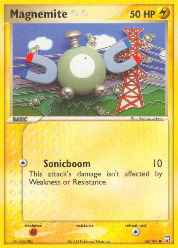 Magnemite – 66/109 Team Rocket Returns Pokemon Trading Card