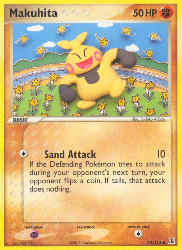 Makuhita - Delta Species Pokemon Trading Card