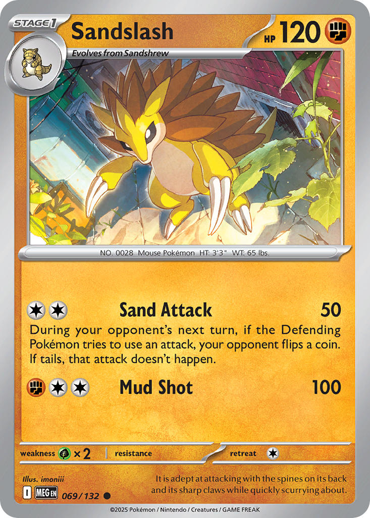 Sandslash Reverse Holo