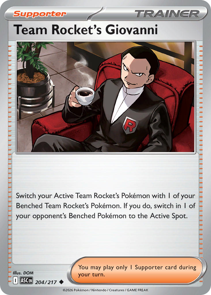 Team Rocket’s Giovanni