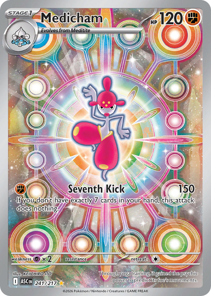 Medicham - Ascended Heroes Pokemon Trading Card