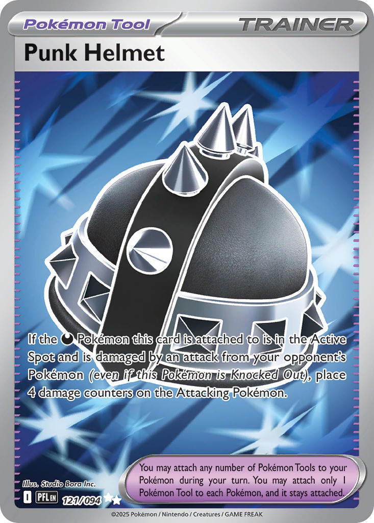 Punk Helmet - Phantasmal Flames Pokemon Trading Card
