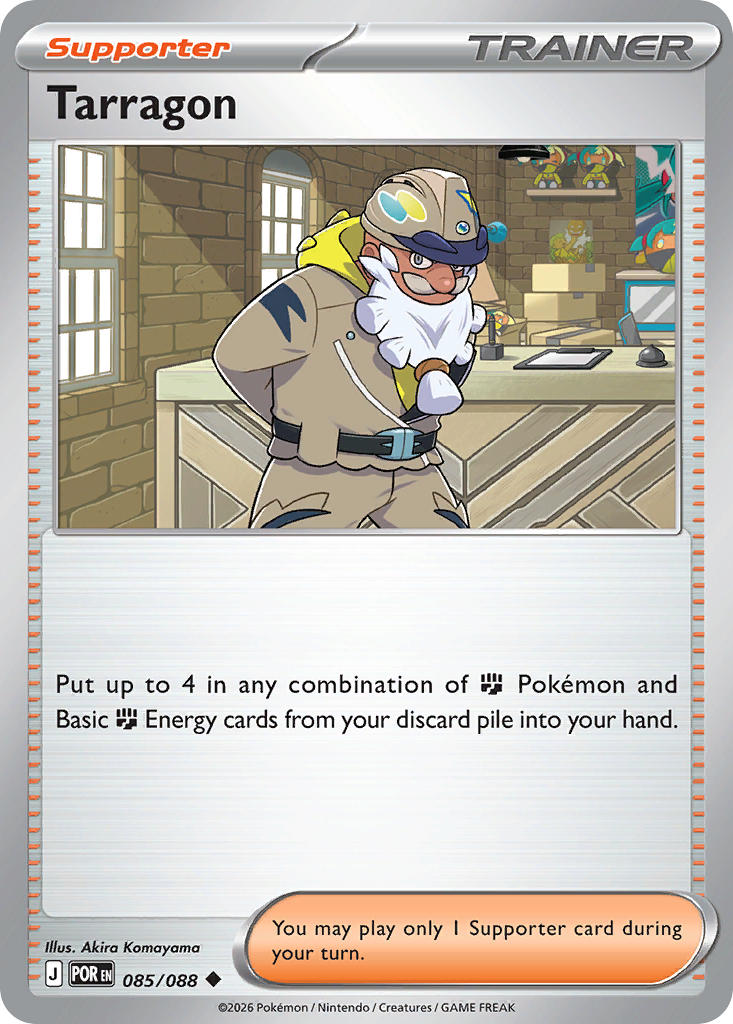 Tarragon - Perfect Order Pokemon Trading Card