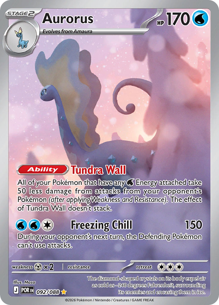 Aurorus - Perfect Order Pokemon Trading Card