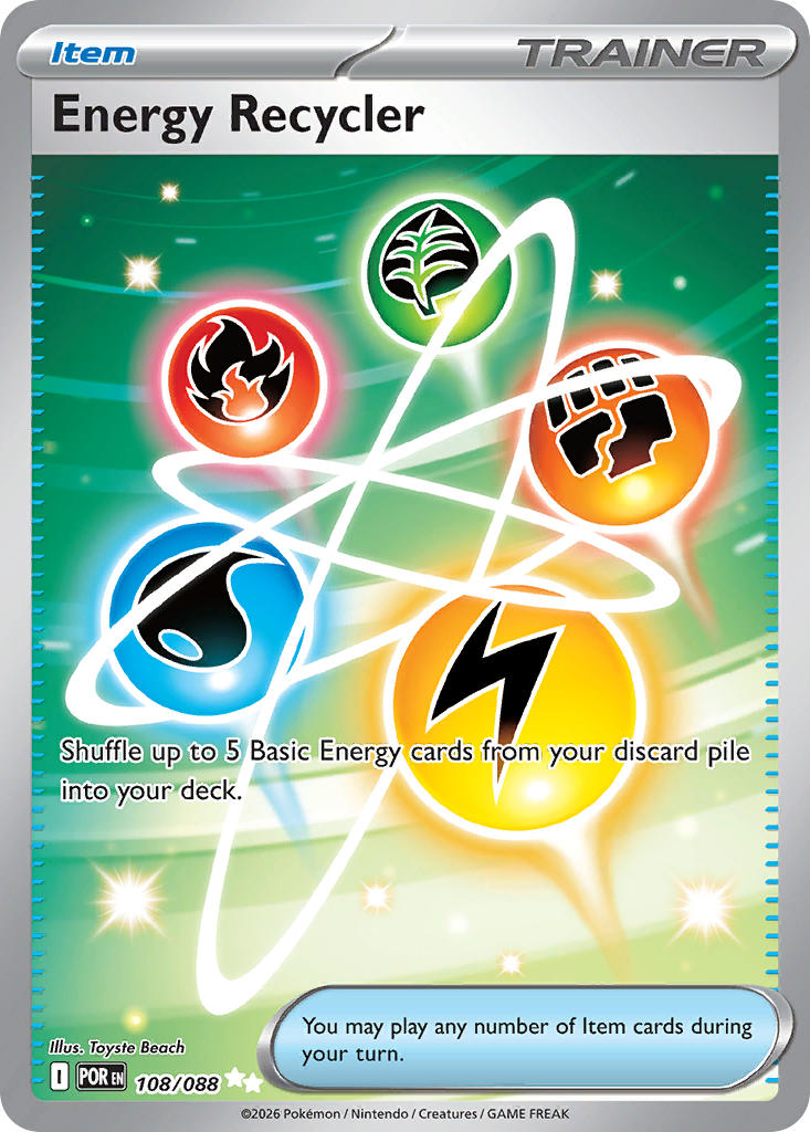 Energy Recycler - Perfect Order Pokemon Trading Card