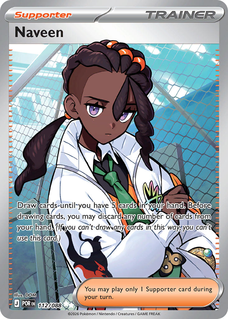 Naveen - Perfect Order Pokemon Trading Card