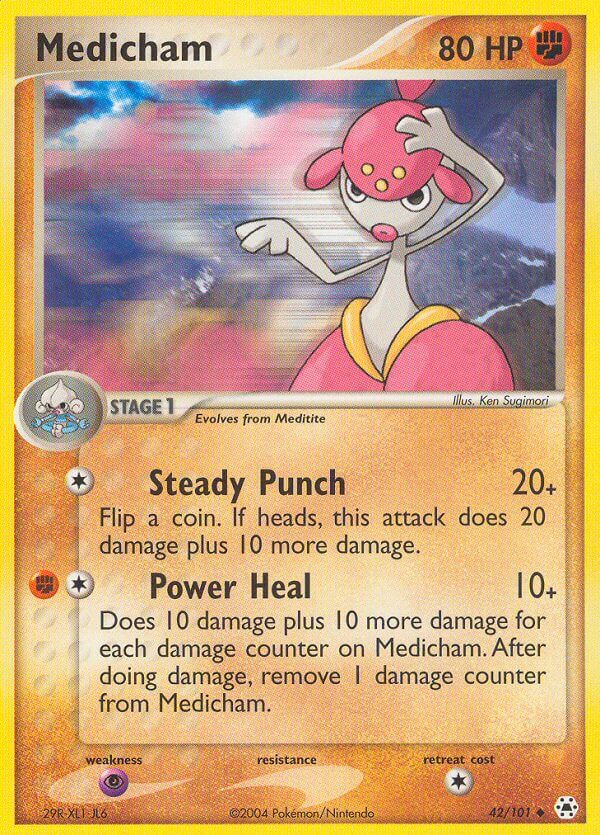 Medicham - Hidden Legends Pokemon Trading Card