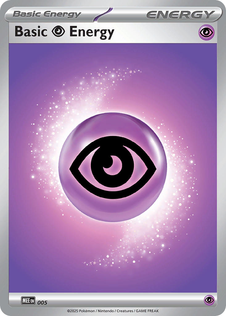 Basic Psychic Energy Reverse Holo - Mega Evolution Energy Pokemon Trading Card