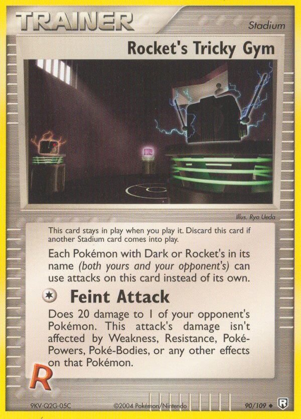 Rocket’s Tricky Gym – 90/109 Team Rocket Returns Pokemon Trading Card
