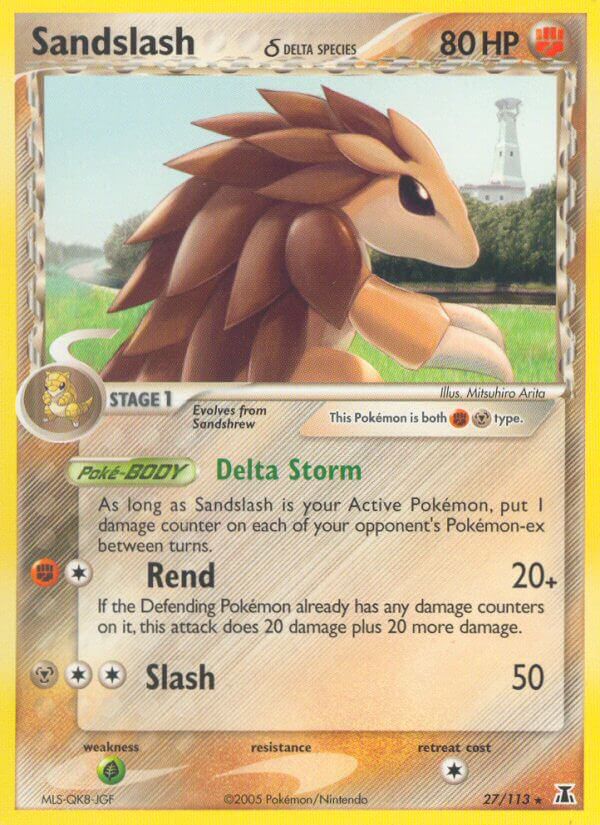 Sandslash (Reverse Holo)