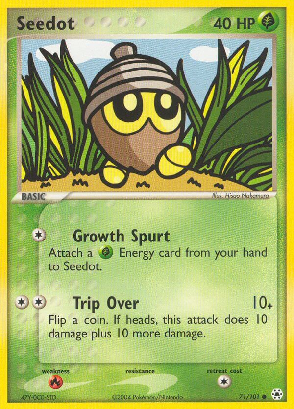 Seedot - Hidden Legends Pokemon Trading Card