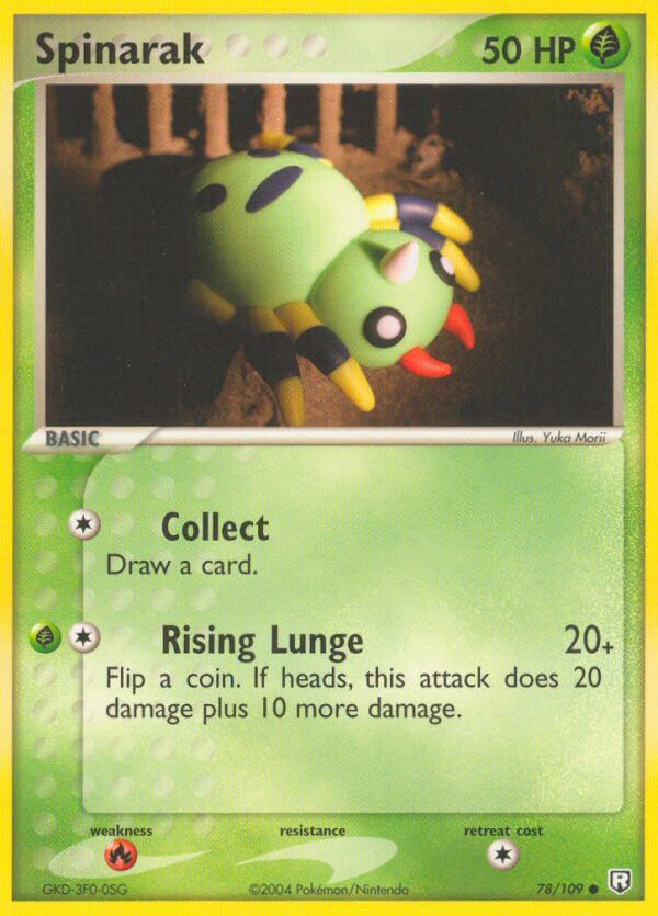 Spinarak – 78/109 Team Rocket Returns Pokemon Trading Card