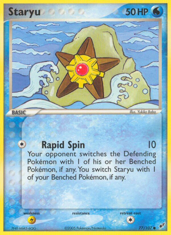 Staryu – 77/107 Deoxys Pokemon Trading Card