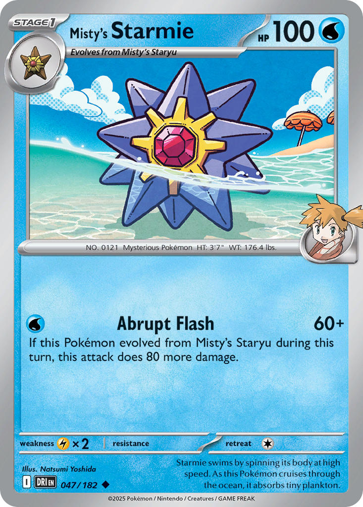 Misty’s Starmie