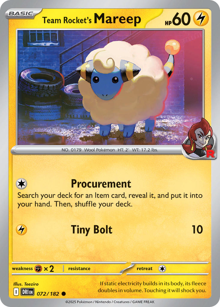Team Rocket’s Mareep
