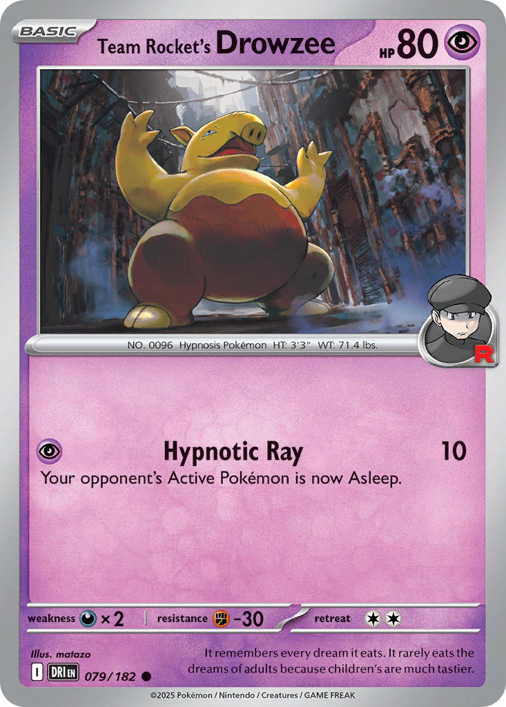 Team Rocket’s Drowzee