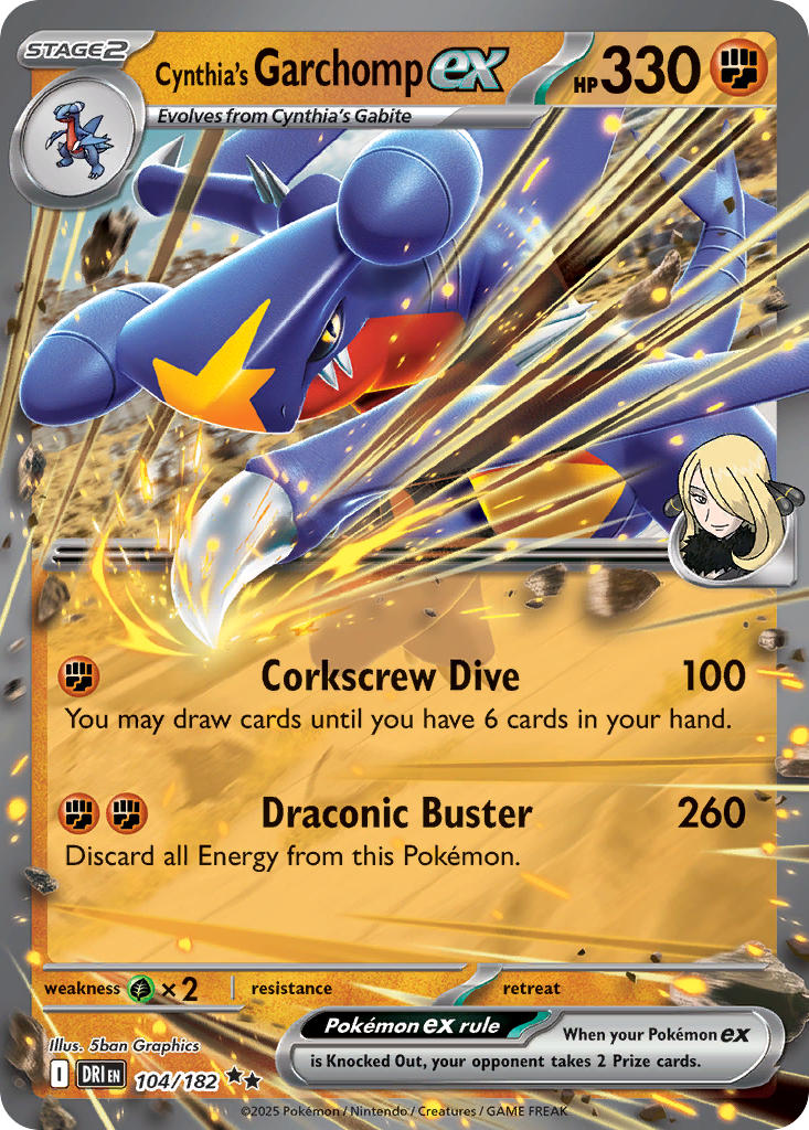 Cynthia’s Garchomp ex