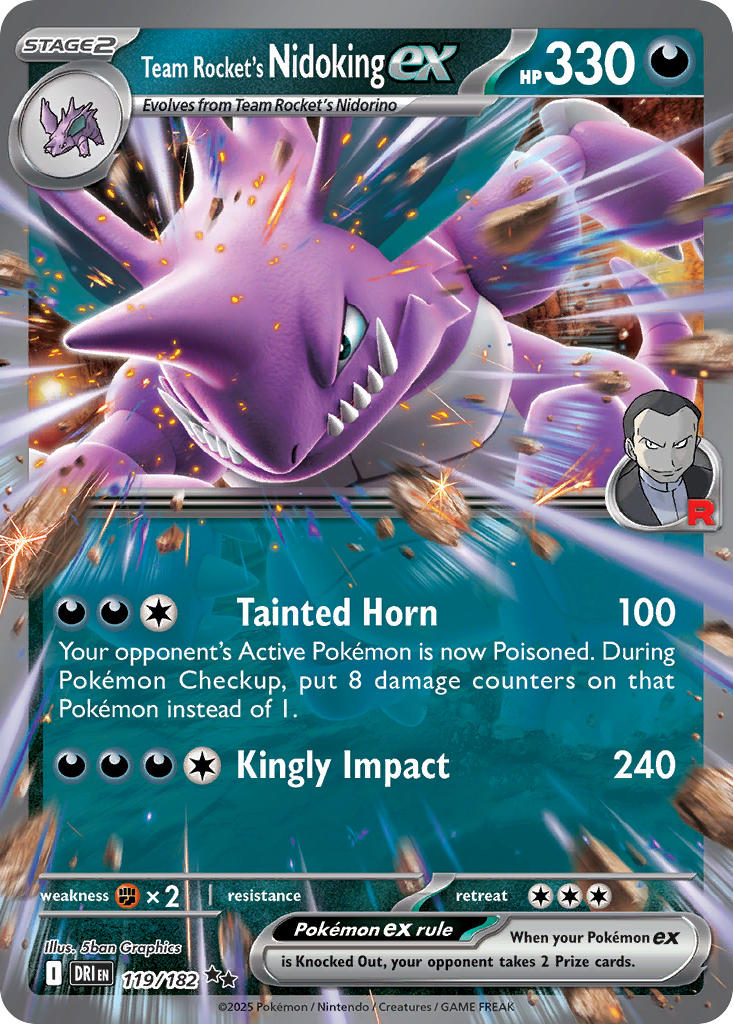 Team Rocket’s Nidoking ex