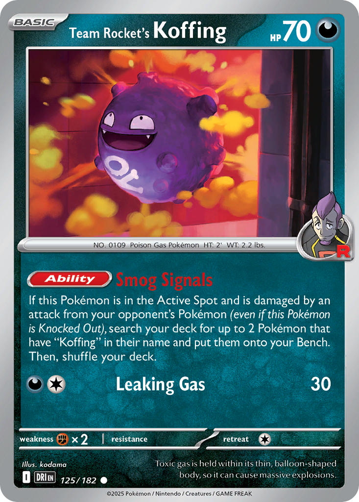 Team Rocket’s Koffing