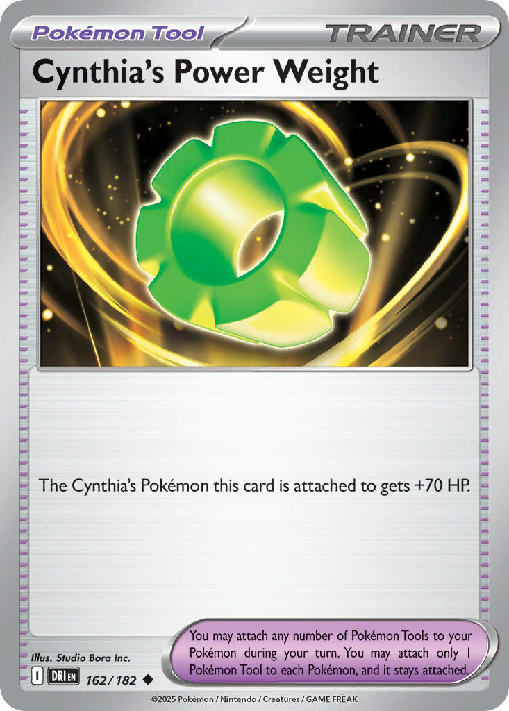 Cynthia’s Power Weight Reverse Holo