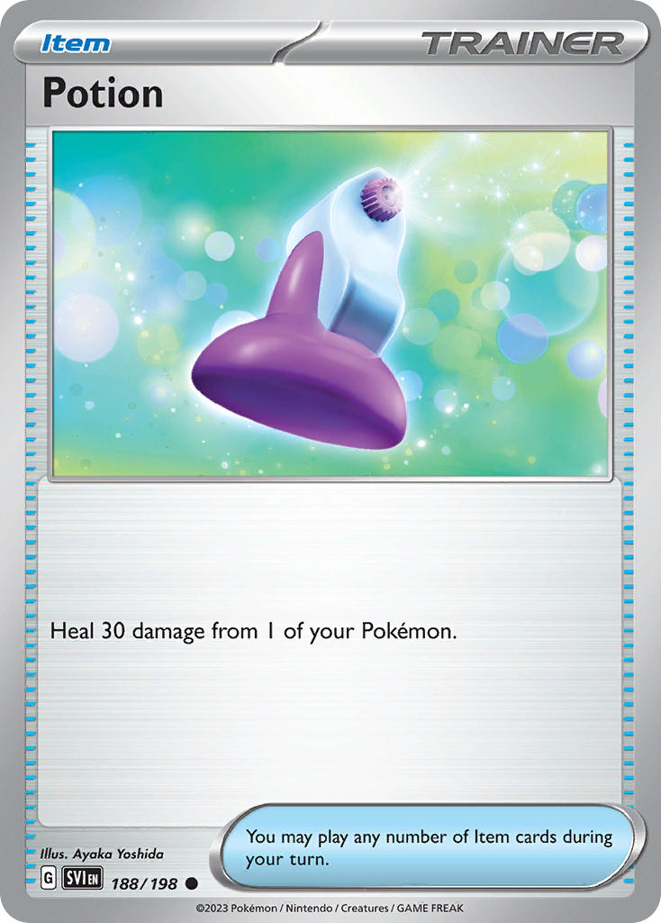 Potion Reverse Holo - Scarlet & Violet Pokemon Trading Card