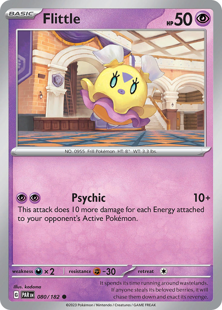 Flittle - Paradox Rift Pokemon Trading Card